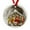 B, variant on PuSpu Home Decor Christmas Round Acrylic Hanging 8cm Nativity Scene Hanging Ornaments Transparent Colored Acrylic Holiday Decorations Christmas Tree Door And Window Pendants Holiday Products