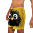 thumbnail image 6 of COSFO Beach Swim Shorts for Men Casual Funny Animal Print Summer Board Shorts Breathable Relaxed Fit Elastic Waist Quick Dry Drawstring Swim Shorts, 6 of 6