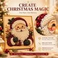 thumbnail image 2 of Clearance! Christmas Pearl Art Kits, Pearl Diamond Art Diy Kits for Adults Beginner, Gemstone Diamond Dots Beads Handmade Hanging Painting Kit for Home Wall Decor, 2 of 9