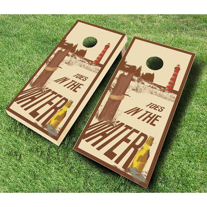 Cornhole Set Toes in the Water Cornhole Set With Bags Baggo Cornhole Set Toes in Water Cornhole Bean Bag Toss Set