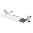 thumbnail image 2 of GUOOL Keyboard Tray Pull Out Slider Track for Relieve Sedentary Stress Typing Home White, 2 of 9