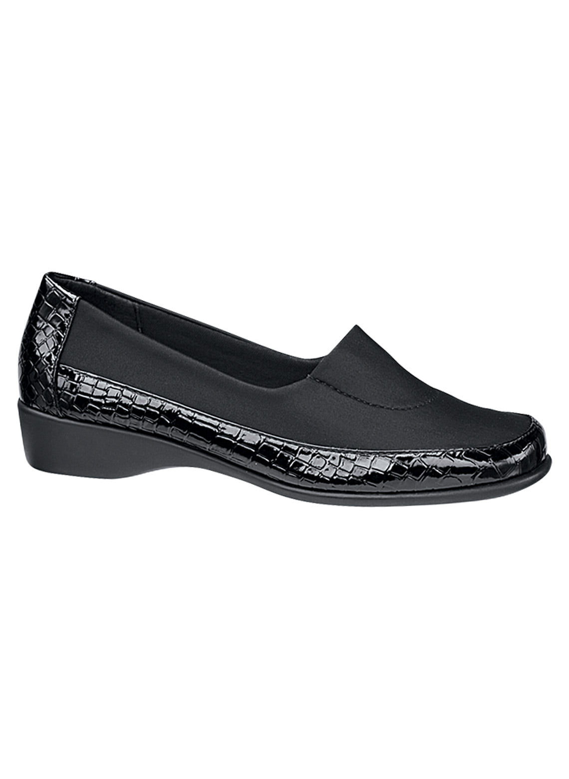 Details about   Girls Black Slip On School Shoes Faux Leather Wedge Loafers Kids Low Wedge Pumps 