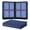 4Dark Blue3, variant on Toploader Binder,Trading Card Binder Storage Hold up 288 Cards 9-Pocket Top Loader Binder with Sleeves for 3"x4" Rigid Toploaders Hard Cases (9Deep Green)