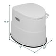 thumbnail image 7 of UBesGoo Portable Toilet for Camping Hiking RV  Boating and Trip White, 7 of 7