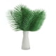 thumbnail image 3 of Paquete de 12 hojas de palmeras artificiales, plantas, hojas de palmeras tropicales falsas, hojas de palmera grandes, plantas verdes para hojas, fiesta hawaiana, fiesta en la jungla, hoja de palma gr JAMW Sencillez, 3 of 5