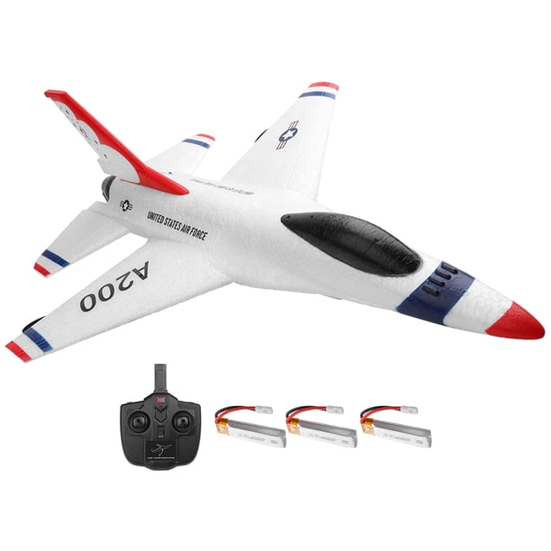 WLtoys A200 Stunt 6-axis Gyro Aircraft Toy 2 canales 2.4GHz Avión RC de ala fija Hugtrwg Para estrenar