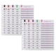 thumbnail image 5 of 60 hojas de hojas de presupuesto portátiles, recargas de carpetas de efectivo, tarjetas de registro de gastos diarios, rastreador de gastos (A6), 5 of 6