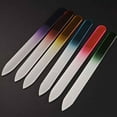 thumbnail image 2 of 6 Pcs/Set Lime à Ongles Surface Givrée Lime de Polissage 6 Outils de Manucure en Verre Légers Résistants à l'Usure Robustes Réutilisables Bricolage 9cm, 2 of 9