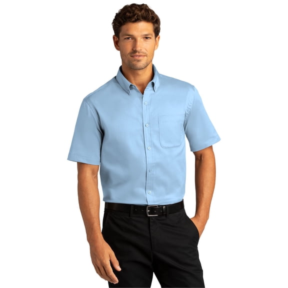 Port Authority Short Sleeve SuperPro React Twill Shirt. W809