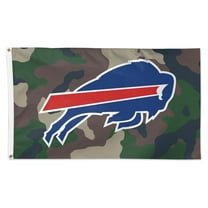 WinCraft Buffalo Bills 3' x 5' Camo 1-Sided Deluxe Flag