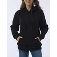 thumbnail image 2 of Fenclushy Womens Winter Hoodies Warm Fleece Sherpa Lined Pullover Hooded Sweatshirt(Black,M) .., 2 of 7