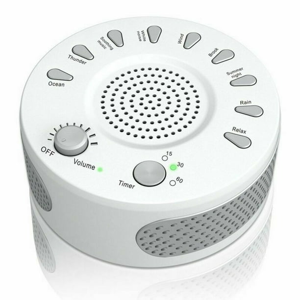 White Noise Machine, Sleep Sound Machine Sleep Therapy Rechargeable Sleep Machine for Baby Kids