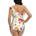thumbnail image 5 of Honeii Childrens Party for women's one-piece swimsuit featuring a chic one-shoulder design experience elegance and style in the water-Large, 5 of 6
