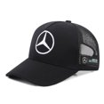thumbnail image 2 of Men's Outdoor F1 Racing Sports Cap Embroidered Mercedes-Benz Logo Baseball Cap Breathable Mesh Adjustable Sun Protection Warmth -The first picture is (Blue,Adjustable), 2 of 6