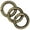 Bronze, variant on 4pcs 3/4inch Inner Diameter Twisted Spring O Rings,Metal Spring O Rings Buckles,Diy Accessories Spring Keyring Buckle For Keychains,Purse, Bag And Handbag(Black)