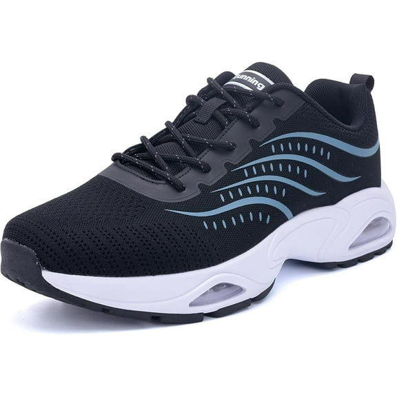 AiEles Men's Running Shoes -Athletic Sneakers with Dual Cushioning & Non-Slip Comfortable Fashion Gym Trainers for Everyday Wear, US Sizes 7-13