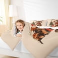 thumbnail image 4 of Homewish Pet Dachshund Lover Full Size Comforter Sets,Merry Christmas Bedding Comforter Set,Chic Xmas Tree Bedding Sets For Girls Boys,Breathable Bedroom Decor Reversible,3 Pieces, 4 of 8