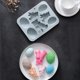 thumbnail image 5 of Molde Para Galletas Molde de silicona para galletas, utensilios para hornear, huevos de conejo de Pascua, molde para galletas, herramienta para hornear (azul) Hugtrwg Libre de BPA, 5 of 6