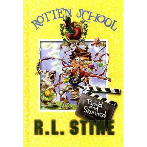 Pre-Owned Rotten School Rotten School #11: Punk'd and Skunked, Book 11, (Hardcover)