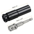 thumbnail image 2 of Unique Bargains Socket Accessory Set, 14mm Deep Socket 1/4' Hex Shank Impact Adapter with 1/2' Drive, 2 of 5