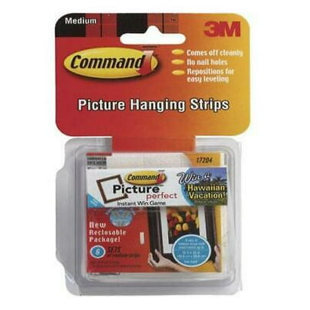 

1pk 3M 17204 Picture Hang Strips Medium