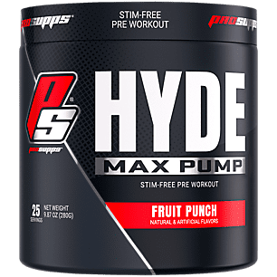 Hyde Max Pump StimFree PreWorkout  Fruit Punch (9.87 oz. / 25 Servings)
