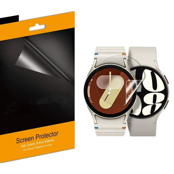 (3 Pack) Designed for Samsung Galaxy Watch 7/ 6/ 5/ 4 (40mm) / Galaxy Watch FE (40mm) Screen Protector,High Definition Clear Shield (PET)
