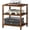 Brown, variant on GlowPlume 4-Tier AV Media Player Stand, Natural Stereo Cabinet, Modern Audio Shelf, Wooden TV Stand,Game Console Shelf, Multifunctional Entertainment Center, Suitable for Home, Conference Room