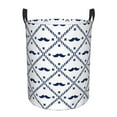 thumbnail image 6 of Picia Hipster Mustache Large Laundry Basket, Waterproof, Freestanding Laundry Hamper, Collapsible Tall Clothes Hamper with Extended Handles-Small, 6 of 8