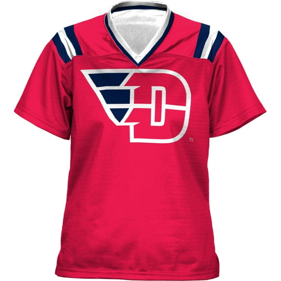 ProSphere Women's University of Dayton Goal Line Football Fan Jersey