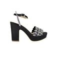 thumbnail image 2 of Sandalia de vestir Tacones Mujer Sintetico Negro Leon 023479, 2 of 4