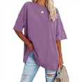 thumbnail image 1 of Camiseta Básica de Corta con Cuello en V, Color , Talla L, 1 of 5