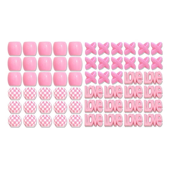 Yurqghjb 60 Pcs Pink Heart Hair Beads for Braids, Cute AB Color Jewelry, 3 Styles