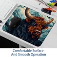 thumbnail image 6 of Yak Square Non-Slip Rubber Bottom Printed Desk Mat Mousepad for Office and Gaming - 8.3x9.8 Inch, 6 of 6