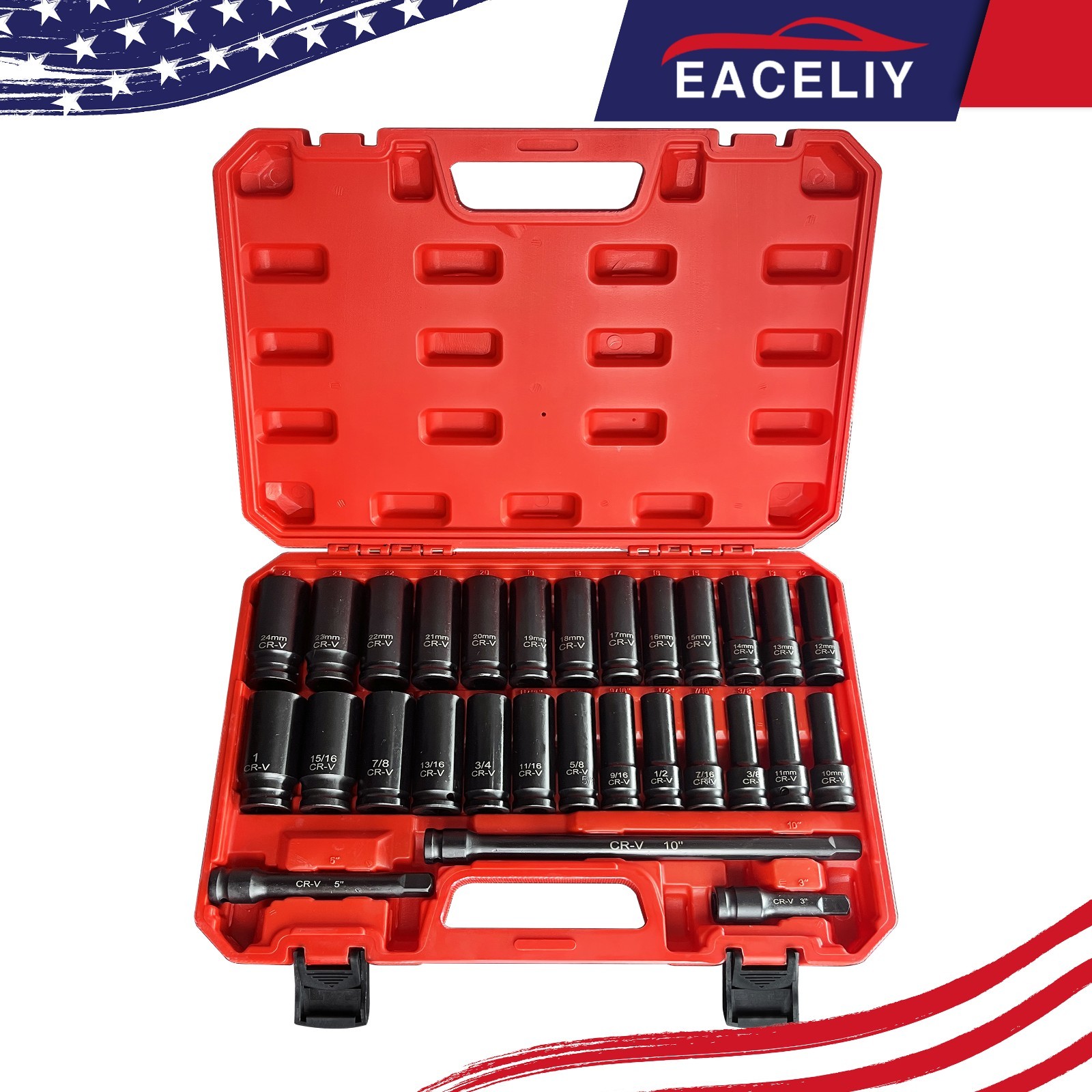 Astro Pneumatic Tool 78314 Astro 78314-14pc 3/8 Drive Nano Impact Sockets-Metric Astro Pneumatic Tool 78314 Astro 78314-14pc 3/8 Drive Nano Impact Sockets-Metric
