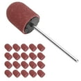 thumbnail image 2 of Nail Polishing Sanding Head, Easy To Store Nail Sanding Head High Strength  For Decontamination Pink,Blue,Brown,Red,Green, 2 of 8