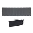 thumbnail image 2 of Parabrisas plegable para estufa al aire libre, parabrisas plegable con bolsa de transporte, horno de Gas, horno de Camping, parabrisas para senderismo Negro, 2 of 8