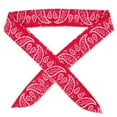 thumbnail image 2 of Limei Ice Cool Scarf Neck Wrap Headband Bandana Cooling Scarf for Outdoor Activities (Red), 2 of 6