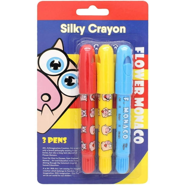 Toddler Crayons, Non-Toxic, 12 Colors Washable Safe Edible Crayons Crayons  Finger Grip Pens