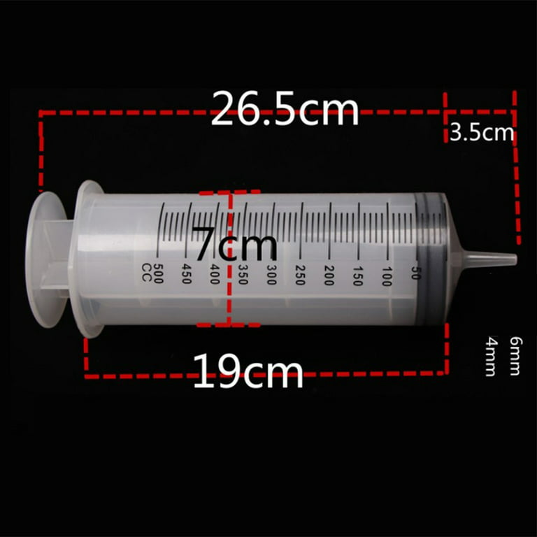 Deals on 500ML Syringe 500CC Syringe Kitchen Syringe Glue Syringe