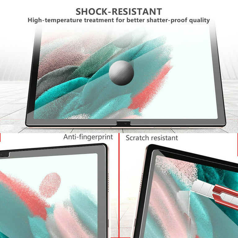 Tablette Pour Samsung Galaxy Tab A8 10.5, [Lot de 3] Protection D'écran  Verre Trempé , Résistant aux rayures,Ultra Claire,Dureté 9H - Cdiscount  Informatique