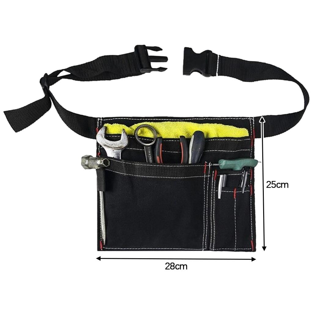 Camouflage Waist Pocket Tool Pouch Belt Bag Screw Kit Holder Storage Bag S 