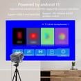 thumbnail image 4 of yeacher 4K Android Smart Projector with Auto Keystone Correction, 360° Rotation, and Wireless Connectivity for Immersive Home Theater Experience, 4 of 6