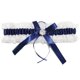 thumbnail image 2 of Ligas blancas para novia (2 piezas), liga de boda con encaje elástico, conjunto de liga de boda, accesorios de novia, 2 of 6