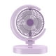 thumbnail image 1 of Ventilador de Escritorio USB Recargable Portátil, Ventilador Pequeño de Mesa Ideal para Oficina, Viajes, Hogar, Dormitorio Color púrpura ShuxiuWang  1327537036388, 1 of 5