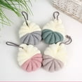 thumbnail image 3 of MasteelfCA 4pcs Simple Bath Ball Double Color Mesh Sponge Mesh Pouf Shower Ball (Random Color), 3 of 7