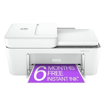 HP DeskJet 4258e Wireless All-in-One Inkjet Printer, 6 Months Instant Ink with HP+