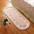 thumbnail image 3 of Tapis Rose Romantique Tapis de Fleurs de Rose Tapis de Ferme Tapis de Bande de Bande de Ferme Tapis de Bandes de Fleurs de Rose Romantique Tapis de Bande de Ferme Tapis Rose, 3 of 5