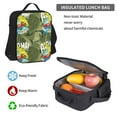 thumbnail image 5 of Disketp Surfing Dinosaur Large Capacity Backpack Lunch Bag Pencil Case Combination 3 Piece Set for Student, 5 of 7