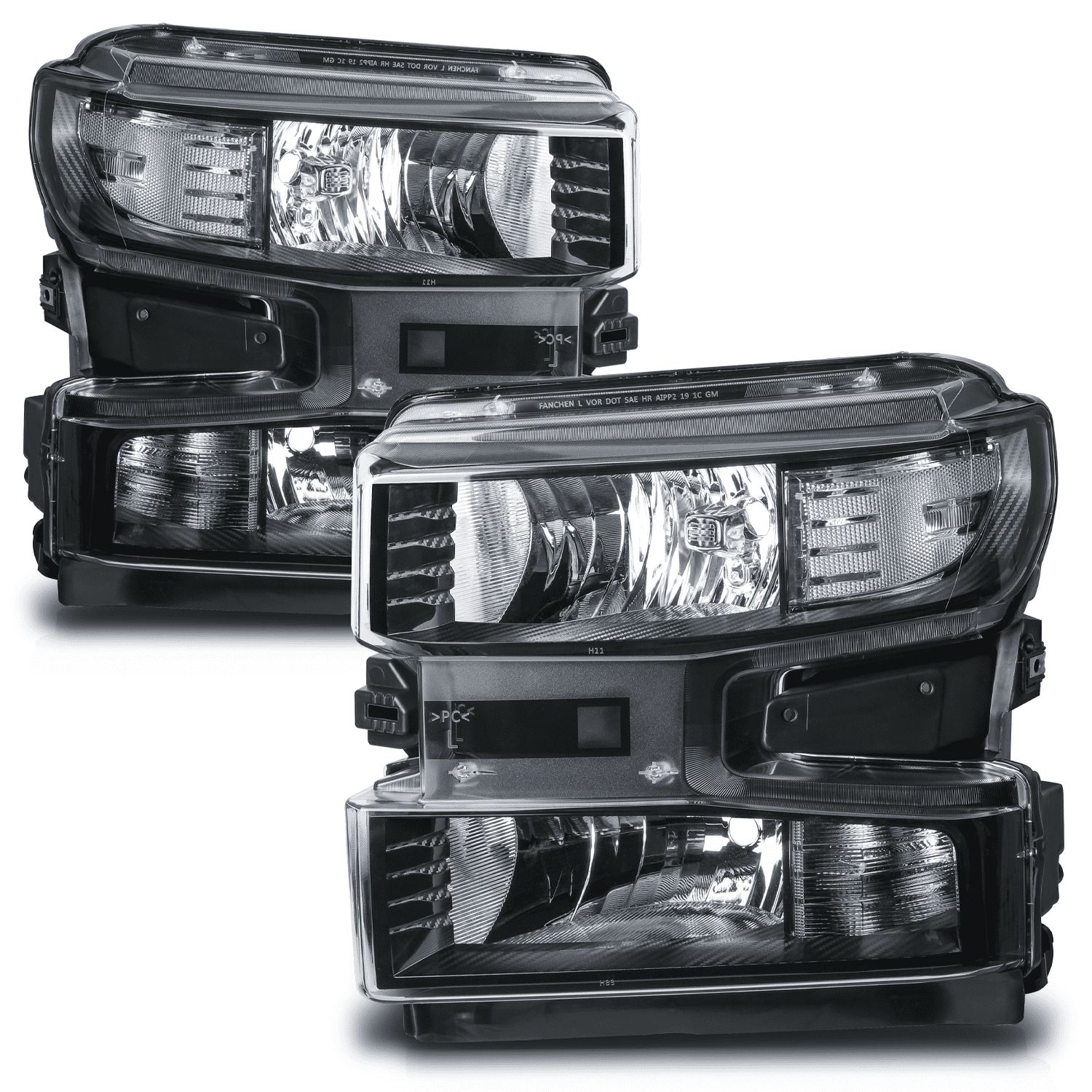 MAUTO Headlight Assembly for 19 00 21 Chevrolet Silverado 1500, 2022